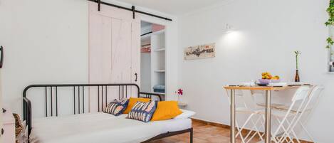 1 soveværelse, strygejern/strygebræt, gratis Wi-Fi, sengetøj