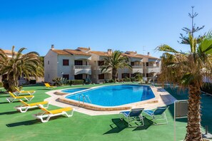 Pool - Vacation Home "Can Nogueras" with Wi-Fi, Balcony, Terrace, Shared Pool and Garden (CALA RATJADA)