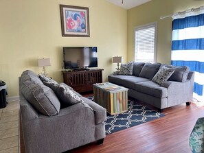 Smart TV - Unobstructed Ocean Views! Island Living! Pet Friendly and community pool (Surf City)