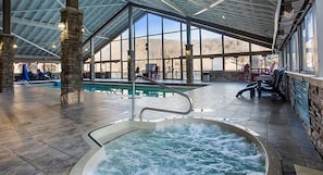 Una piscina climatizada