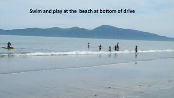 Beach nearby, white sand