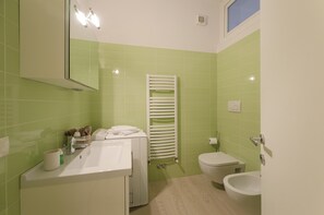 Shower, hair dryer, towels - Modern apartment on the lake (Torri del Benaco)