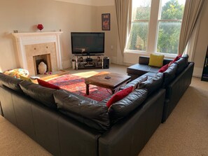 TV, video games, DVD player, books