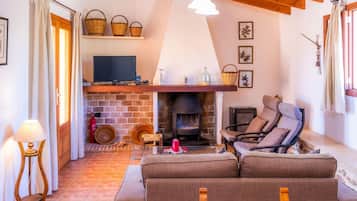 TV, fireplace, table tennis, stereo