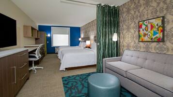 Studio, 2 Queen Beds