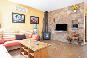 تلفزيون، مدفأة