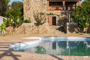 Pool - Casa de Piedra with magnificent 50 meter swimming pool. (Cadiz)