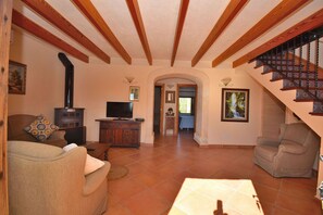 Interior - Cantabou 014 magnificent finca with private pool, large garden, barbecue and air conditioning (Selva)