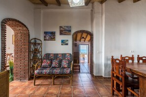 Interior - Casa del Pipa Home On the Beach with Magnificent Sea View, Terrace (Benajarafe)