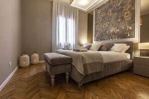 2 makuuhuonetta, silitysrauta/-lauta, ilmainen Wi-Fi, vuodevaatteet