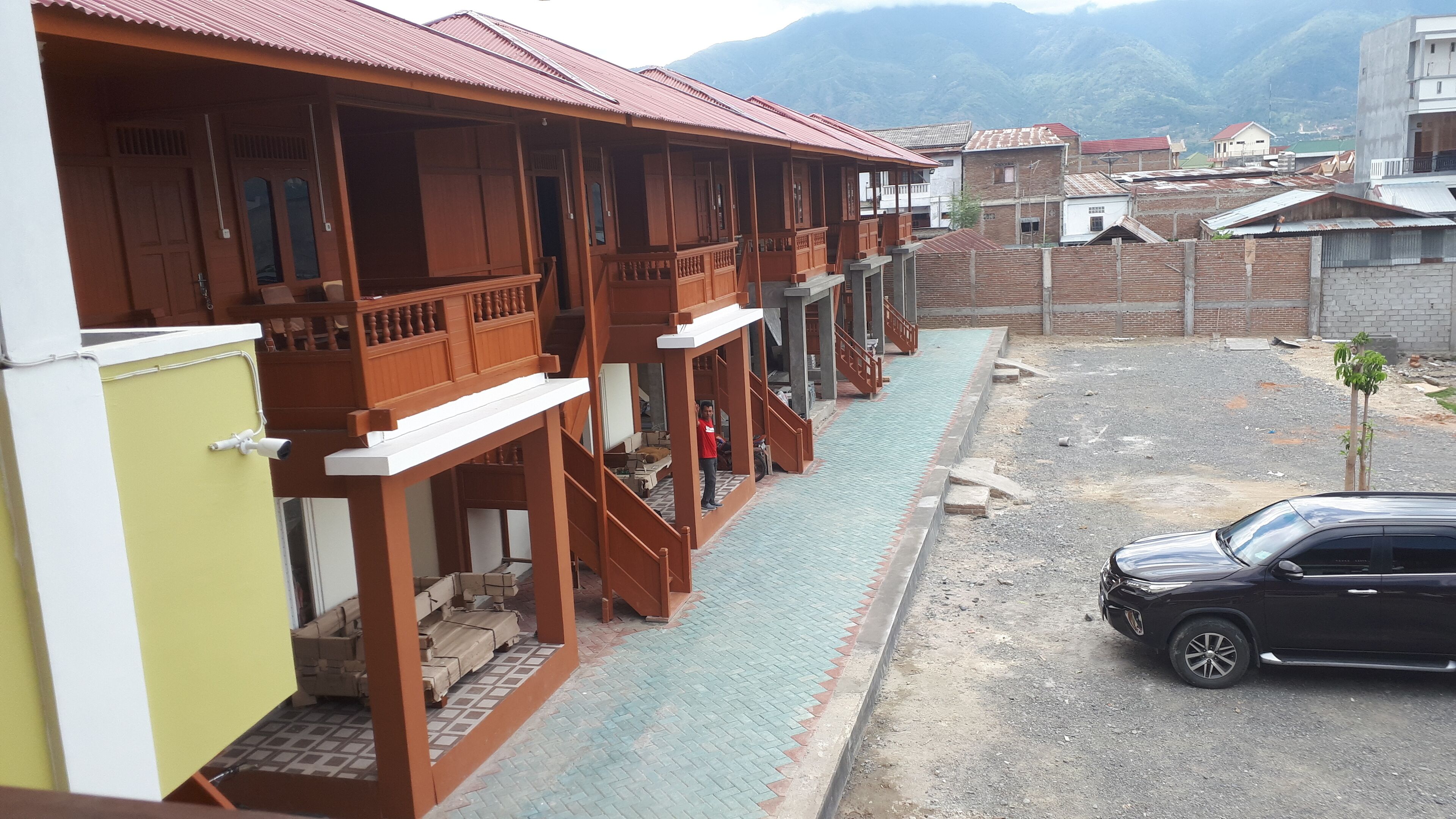 Courtyard view