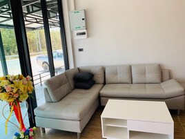 Sala de estar en el lobby