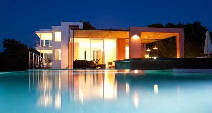 Moderna villa con piscina infinita - Villa Es Calo