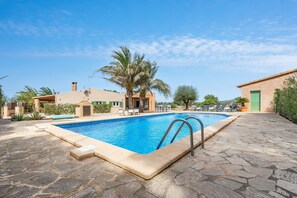 Pool - Finca "Villa Son Coves" with Garden and Pool (Santanyi)