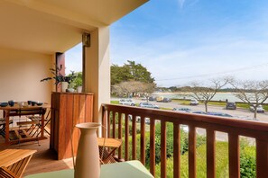 Outdoor dining - Sea view in Carnac, duplex for 8 (Carnac)