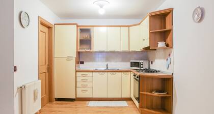 Appartement 'Cèsa Sot Rodela - Sas Piat' mit Bergblick, Balkon und WLAN