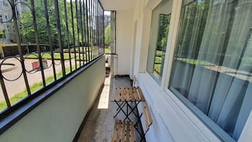 Outdoor banquet area