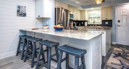 Beheizter Pool, Blick auf den Golf, Schritte zum Strand. Sonnenuntergangsansichten