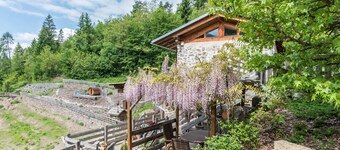Apartamento Maso La Marianna con vistas a la montaña, Wi-Fi y jardín