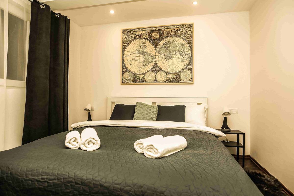 1 chambre, rideaux occultants, chambres insonorisées, Wi-Fi gratuit