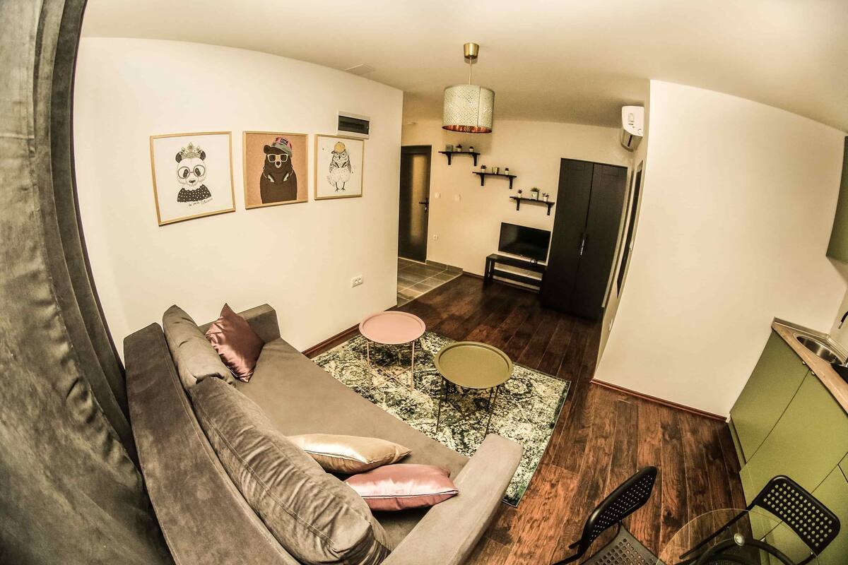 Appartement, 1 chambre (3) | Coin séjour