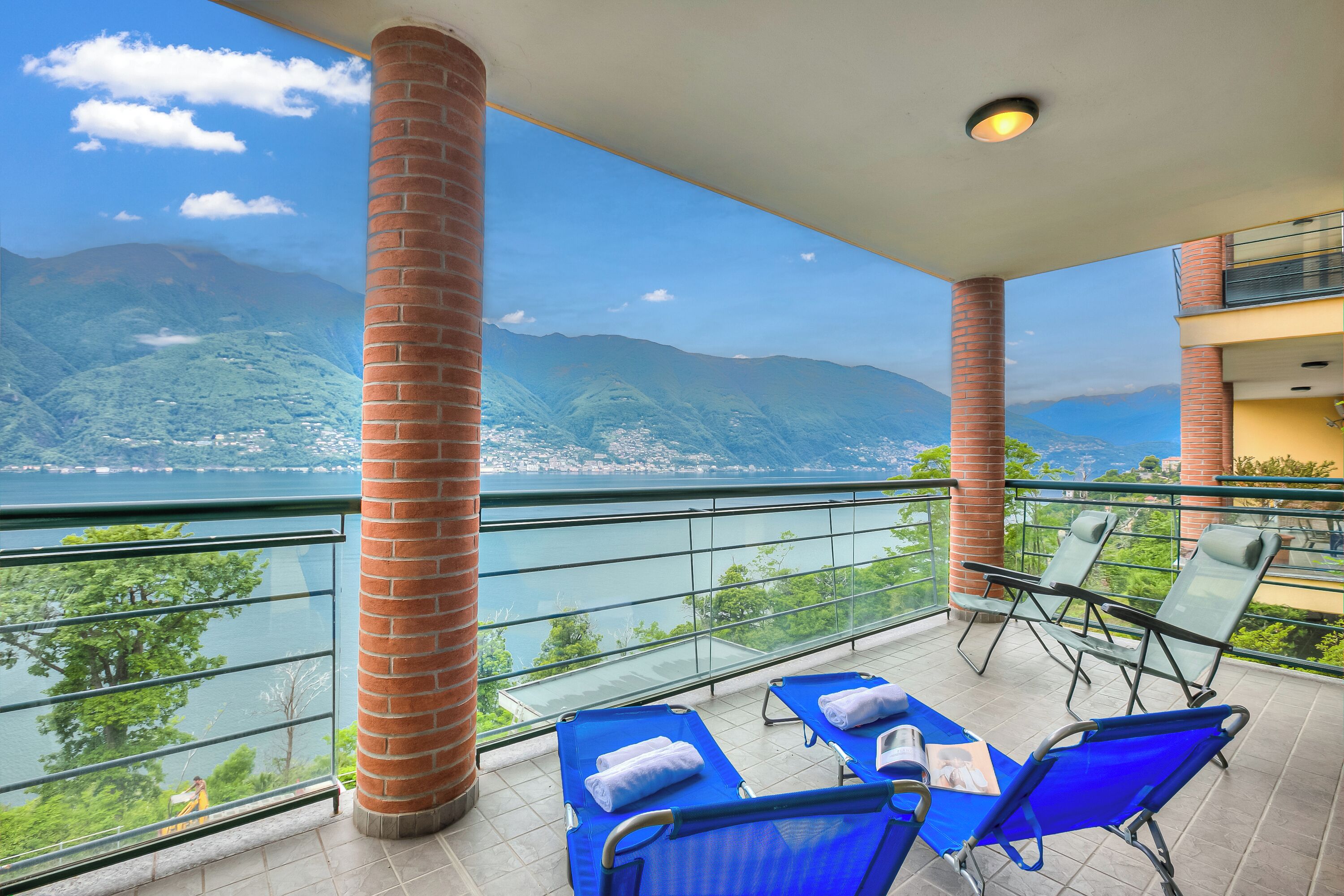 Departamento familiar, varias habitaciones, junto a la montaña (Va Pensiero sul lago Stunning View) | Áreas de la propiedad