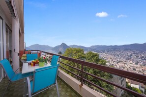 Family Apartment, Multiple Bedrooms, 2 Bathrooms, Mountainside (Aldesago Panoramica) | Terrace/patio - Aldesago Panoramica (Lugano)