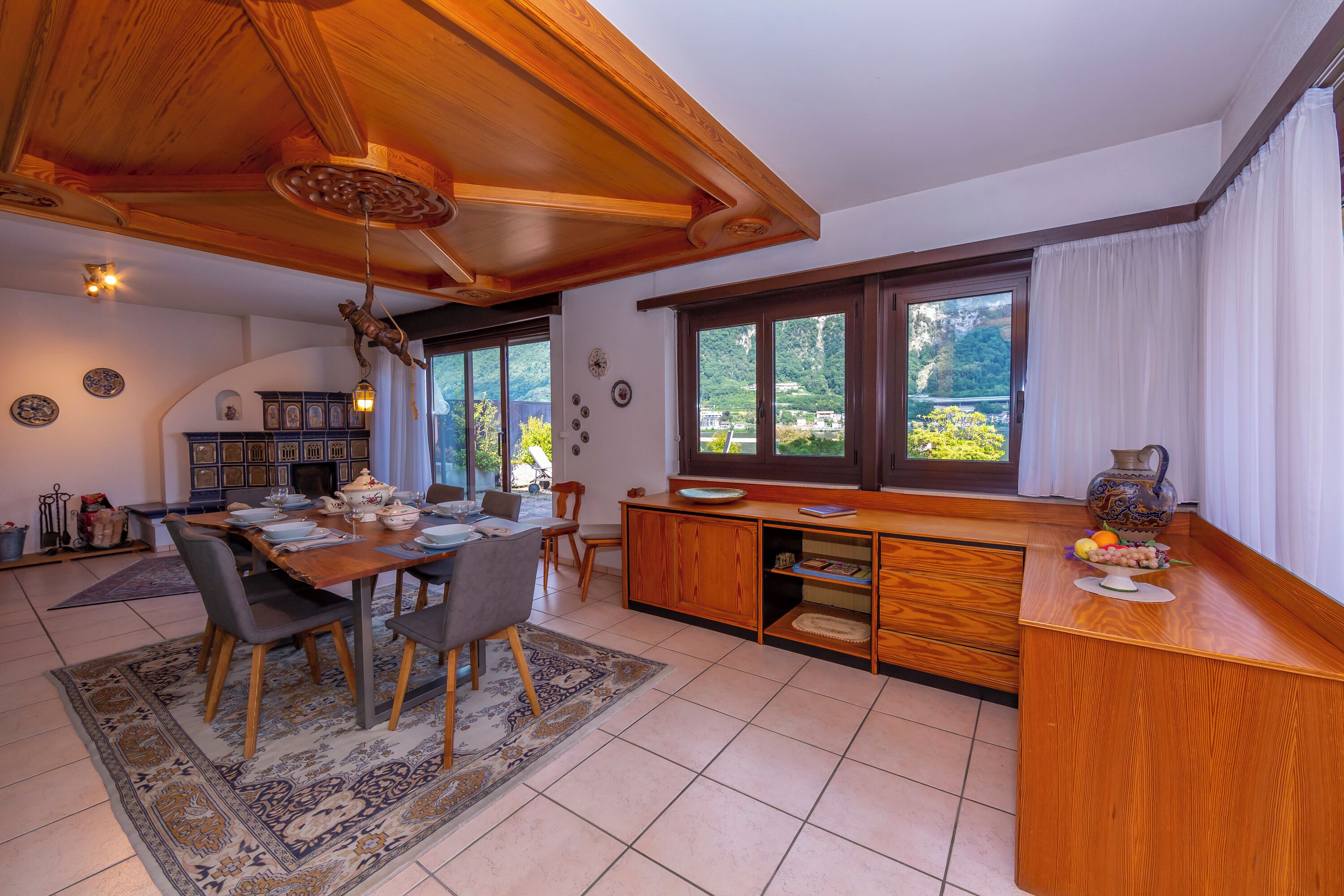 ファミリー アパートメント ベッドルーム (複数) 2 バスルーム (Casa Bader) | レストラン