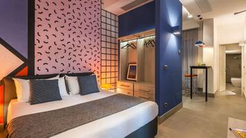 1 habitación y ropa de cama