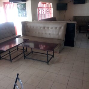 Sitteområde i lobbyen