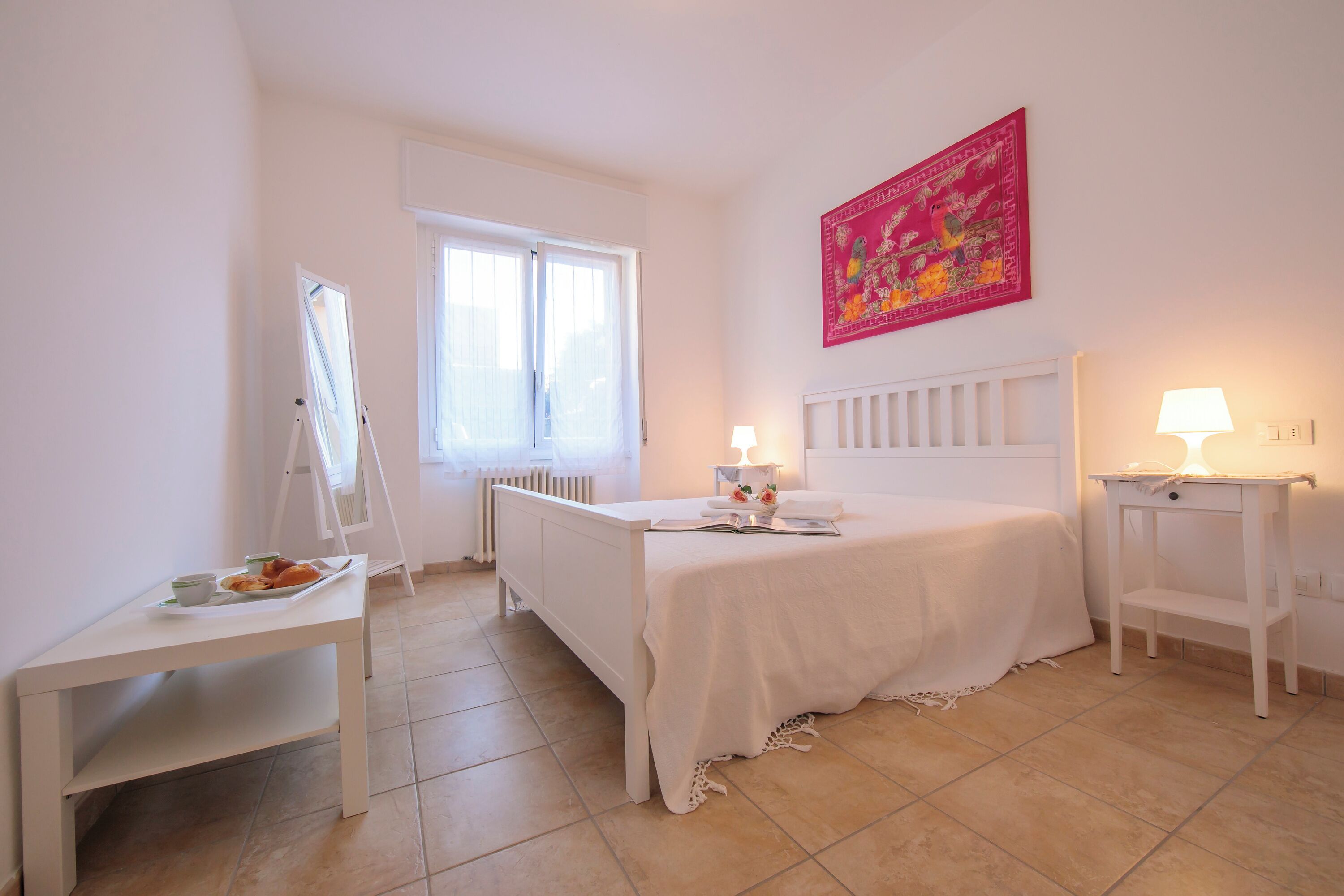 Family Apartment, Multiple Bedrooms (Casa Al Caprifoglio 600m From Beach) | 2 bedrooms, iron/ironing board, WiFi, bed sheets