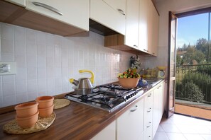 Family Apartment, Multiple Bedrooms, 2 Bathrooms (Sunflower Relax Pool and Terrace) | Private kitchen