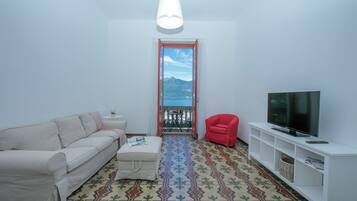 22-inch flat-screen TV with digital channels, TV