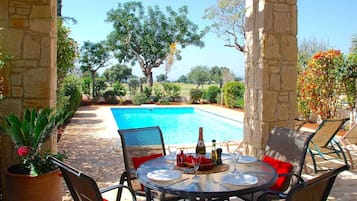 Villa, 2 Bedrooms, Private Pool | Terrace/patio