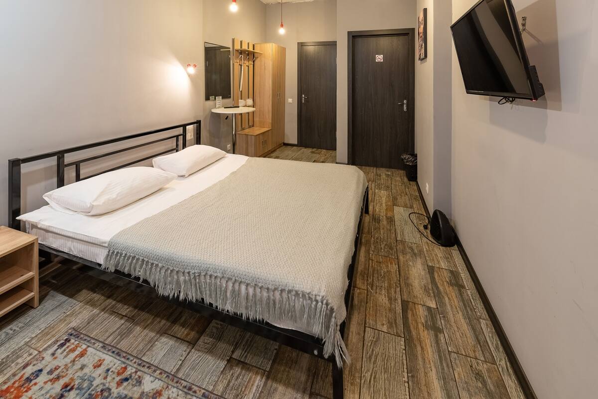 Superior-Doppelzimmer (3) | Allergikerbettwaren, Verdunkelungsvorhänge, Bügeleisen/Bügelbrett
