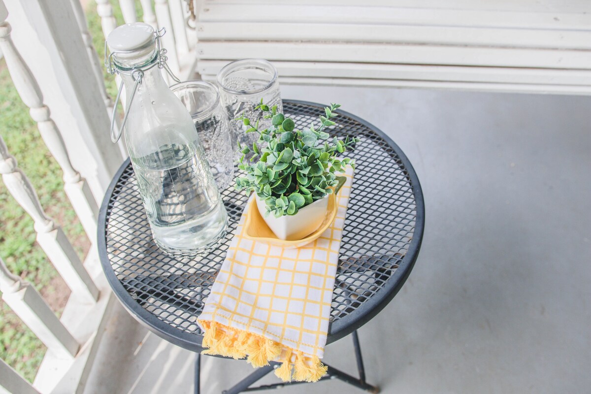 Photo 38 of The Yellow Door Inn, Welcome to Our Porch!! Close to Charming Downtown Greer