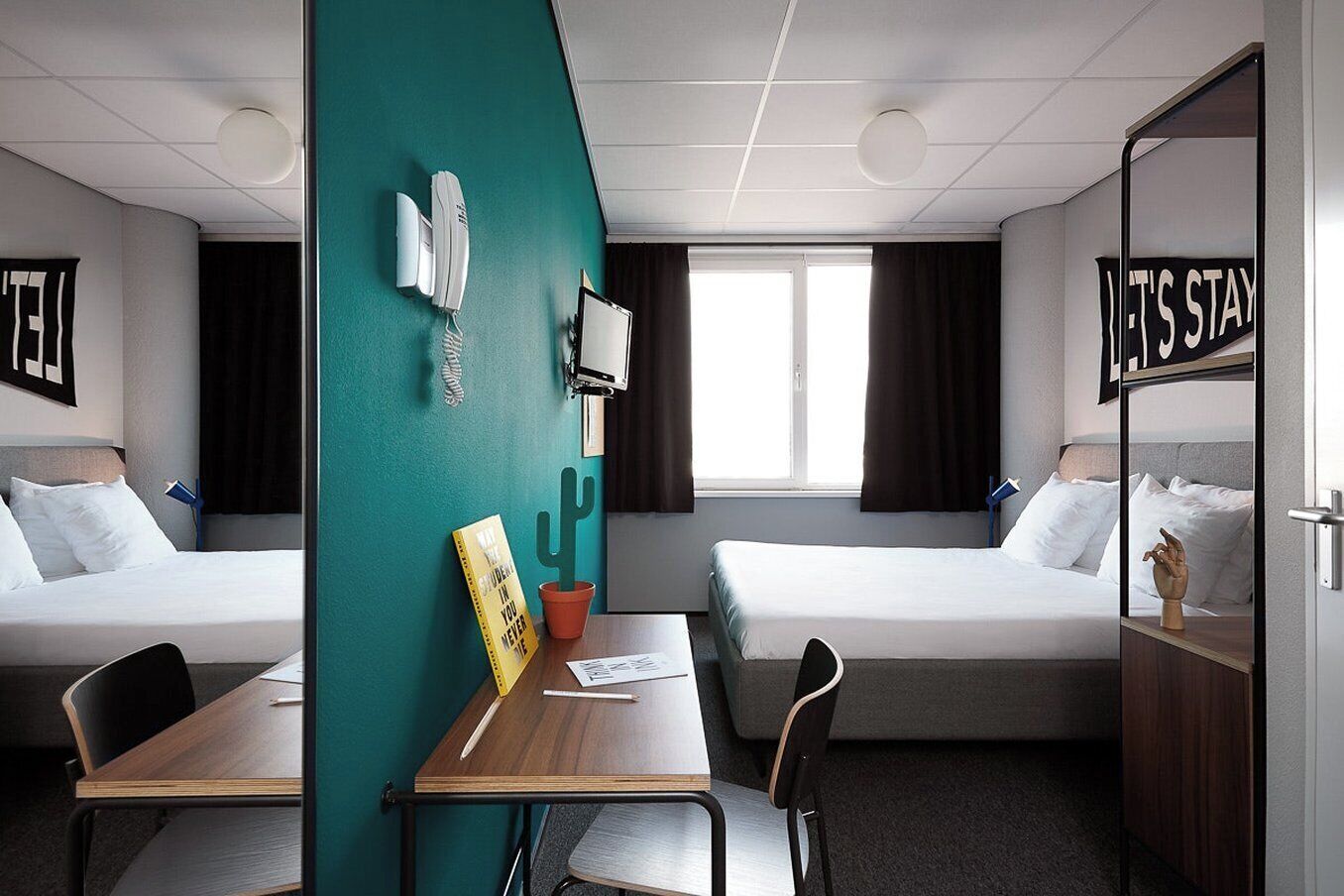 Deluxe Queen Room | Premium bedding, desk, blackout curtains, soundproofing