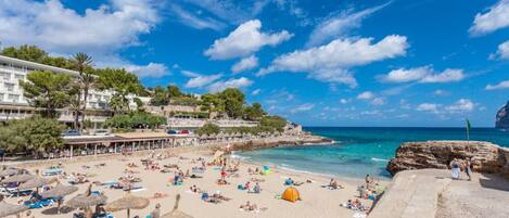 بالقرب من الشاطئ