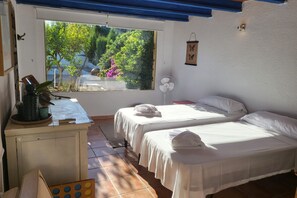 4 makuuhuonetta, Wi-Fi, vuodevaatteet