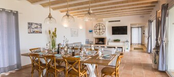 Luxurious Villa "Binimigi" with Sea Views, Terrace, and Private Pool