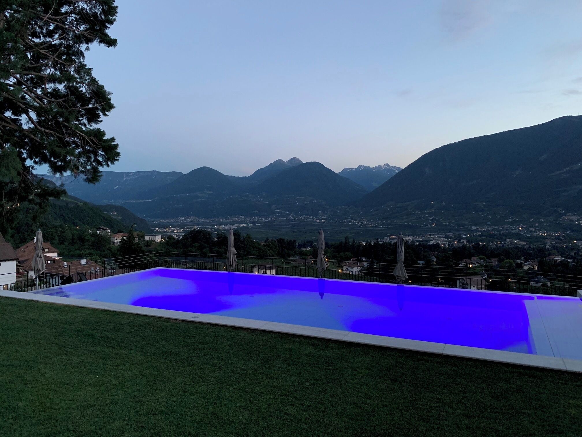 Indoor pool, a heated pool