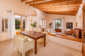 TV, fireplace, table tennis