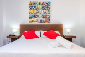 3 dormitorios, tabla de planchar con plancha, wifi gratis y ropa de cama