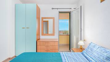 2 soveværelser, strygejern/strygebræt, sengetøj