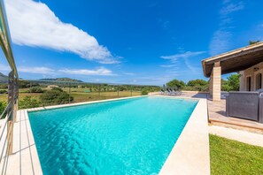 Pool - Country House "S'Hort De Carrossa" with Pool, Terrace, Garden & Wi-Fi (Artà (BALEARS))