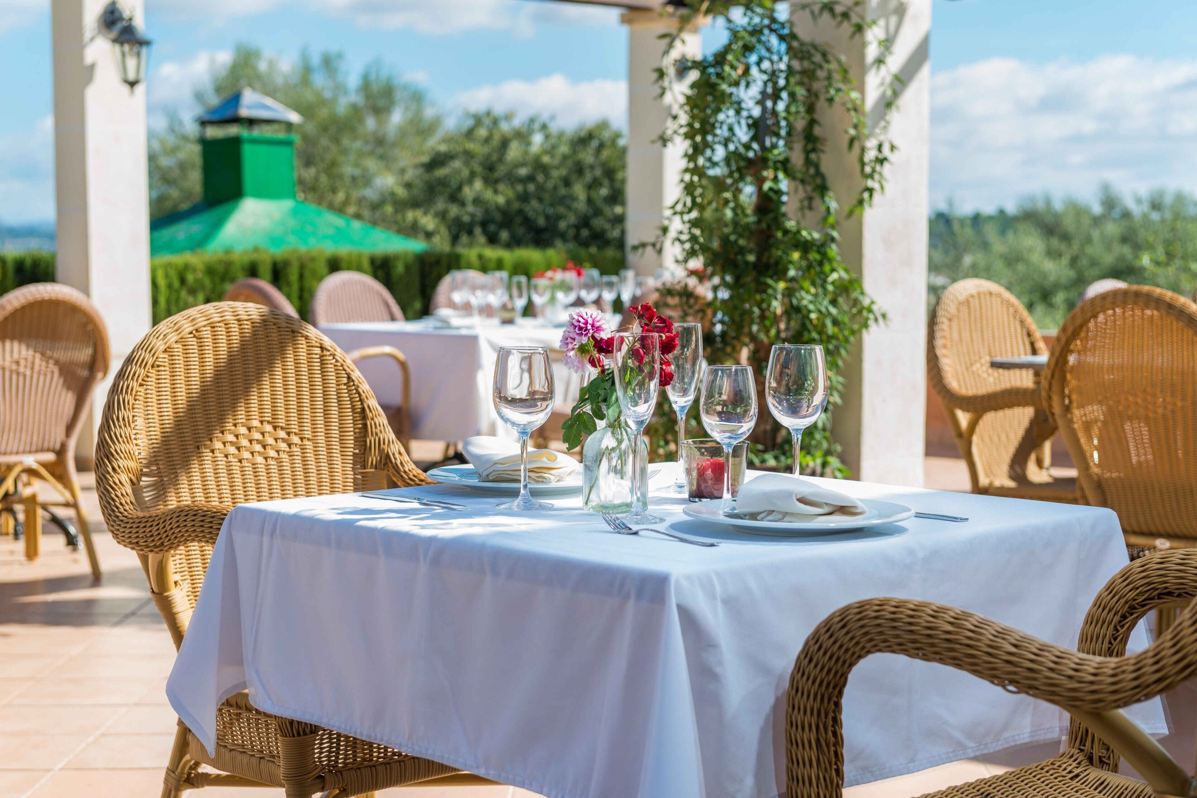 Restaurante al aire libre