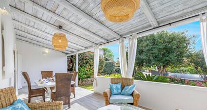 Maison de vacances méditerranéenne avec Wi-Fi, climatisation, jardin et terrasse