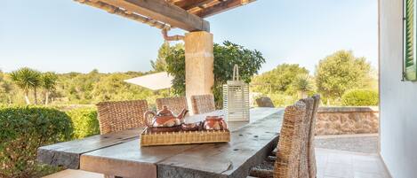 Opções para refeição ao ar livre