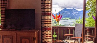 Vacanza in fattoria - Fantastica app per vacanze con vista sul lago e sulle montagne