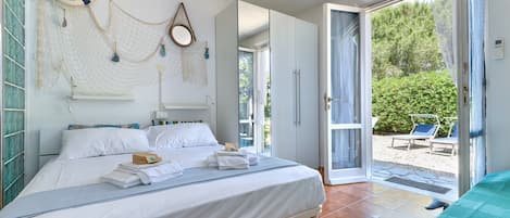 1 Schlafzimmer, kostenloses WLAN, Bettwäsche